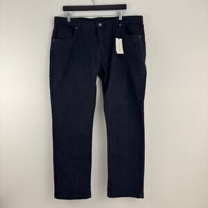 NEW HWD Halfwaydead Skater Jeans Men's 40x30 Black Denim
